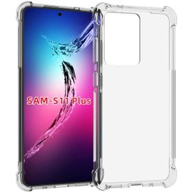 Smcase Samsung Galaxy S20 Darbe Korumalı Silikon Tam Kapatan Şeffaf Cep Telefonu Kılıfı
