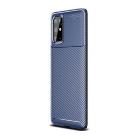 Smcase Samsung Galaxy S20 Negro Karbon Silikon Siyah Cep Telefonu Kılıfı