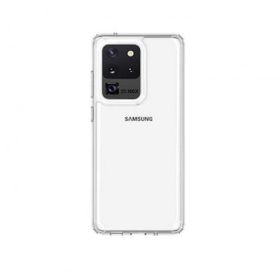 Smcase Samsung Galaxy S20 Ultra Coss Sert Hibrit Silikon Tam Kapatan Nano Ekran Koruyucu Şeffaf Cep Telefonu Kılıfı