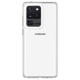 Smcase Samsung Galaxy S20 Ultra Coss Sert Hibrit Silikon Tam Kapatan Şeffaf Cep Telefonu Kılıfı