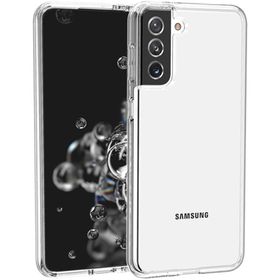 Smcase Samsung Galaxy S21 5G Coss Hibrit Sert Kapak Nano Şeffaf Cep Telefonu Kılıfı