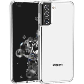 Smcase Samsung Galaxy S21 5G Coss Hibrit Sert Kapak Nano Şeffaf Cep Telefonu Kılıfı