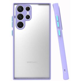 Smcase Samsung Galaxy S22 Ultra 5G Hux Kamera Korumalı Silikon Siyah Cep Telefonu Kılıfı