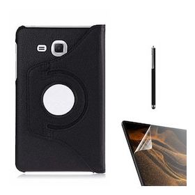 Smcase Samsung Galaxy Tab 4 T280 360 Dönebilen Koruma Kapakli Standli DN22 Nano Kalem Kılıf