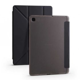 Smcase Samsung Galaxy Tab A7 10.4 T500 2020 Katlanabilir Standli Pu Silikon TF1 Kılıf