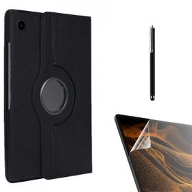 Smcase Samsung Galaxy Tab A8 10.5 Sm X200 2021 360 Dönebilen Koruma Kapakli Standli DN22 Nano Kalem Kılıf