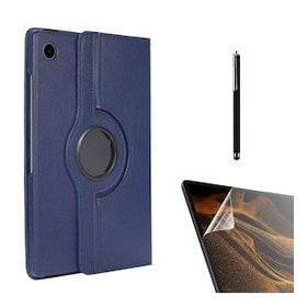 Smcase Samsung Galaxy Tab A8 10.5 Sm X200 2021 360 Dönebilen Koruma Kapakli Standli DN22 Nano Kalem Kılıf