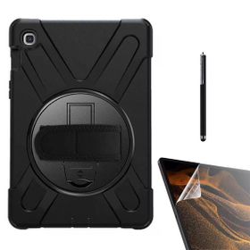 Smcase Samsung Galaxy Tab S6 Lite P610 Tablet Tank Koruma Defender Standli DF22 Nano Kalem Kılıf