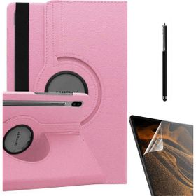 Smcase Samsung Galaxy Tab S7 Fe T736 360 Donebilen Koruma Kapakli Standli DN22 Nano Kalem Kılıf