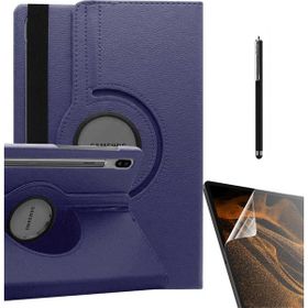 Smcase Samsung Galaxy Tab S7 Fe T736 360 Donebilen Koruma Kapakli Standli DN22 Nano Kalem Kılıf