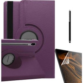 Smcase Samsung Galaxy Tab S7 Fe T736 360 Donebilen Koruma Kapakli Standli DN22 Nano Kalem Kılıf