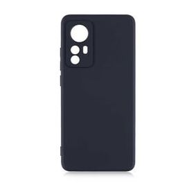 Smcase Xiaomi Mi 12 Lite Kamera Korumalı Premier Silikon Siyah Cep Telefonu Kılıfı