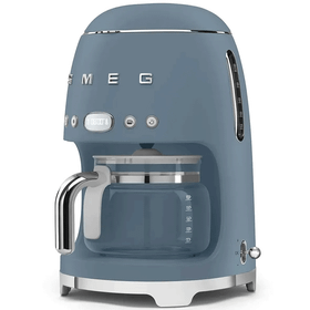 Smeg 50's Style DCF02SBMEU Mat Storm Blue Filtre Kahve Makinesi