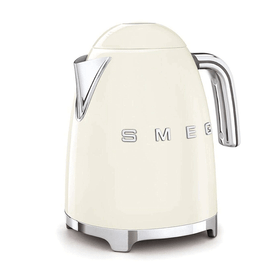 SMEG 50's Style Krem Kettle - 1x2 Ekmek Kızartma Makinesi ve Filtre Kahve Makine Seti