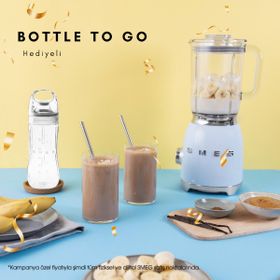 Smeg 50'S Style Retro Pastel Yeşil Blender