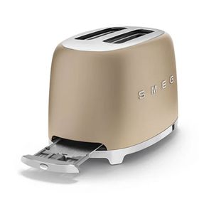 SMEG 50'S Style Retro TSF01CHMEU Mat Gold Ekmek Kızartma Makinesi
