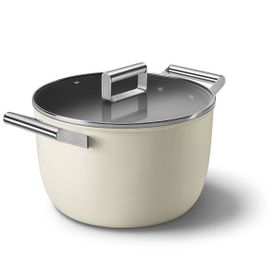 Smeg CKFC2611CRM 26 cm Krem Tencere