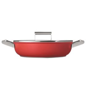 Smeg CKFD2811RDM 28 cm Kırmızı Pilav Tenceresi