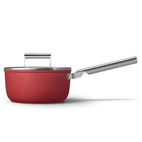 Smeg CKFS2011RDM Cookware 50's Style 20 cm Kırmızı Sos Tenceresi