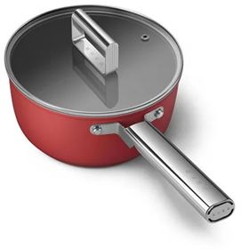 Smeg CKFS2011RDM Cookware 50's Style 20 cm Kırmızı Sos Tenceresi