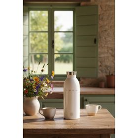 Smeg Clima Bottle Beyaz 500 ml Paslanmaz Çelik Termos