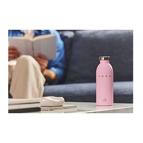 Smeg Clima Bottle Pembe 500 ml Paslanmaz Çelik Termos
