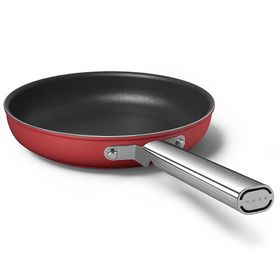 Smeg Cookware 50'S Style Kırmızı 8'li Tencere Tava Seti