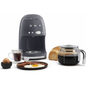 Smeg DCF02GREU Barut Gri Kahve Makinesi