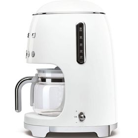 Smeg DCF02WHEU Retro Beyaz Filtre Kahve Makinesi