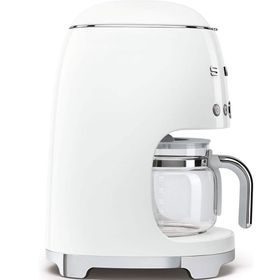 Smeg DCF02WHEU Retro Beyaz Filtre Kahve Makinesi