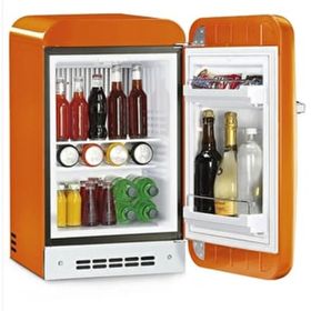 Smeg FAB5ROR Turuncu Mini Buzdolabı