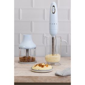 Smeg HBF03PBEU Mavi 50's Style Retro El Blender Seti