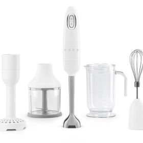 Smeg HBF22WHEU 50's Style Beyaz El Blender Seti