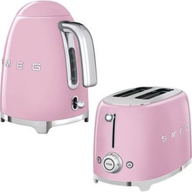 Smeg Isı Ayarlı 2400 W 1.7 lt Kapasiteli Su Isıtıcı Pembe