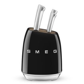 Smeg KBSF02BL Siyah Standlı Bıçak Seti