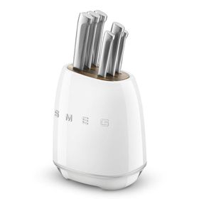 Smeg KBSF02WH Beyaz Bıçak Seti