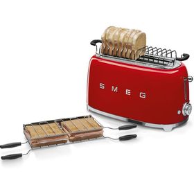 Smeg Kırmızı 2x4 Ekmek Kızartma Makinesi