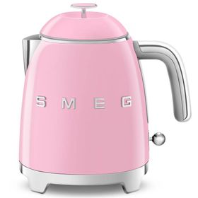 Smeg KLF05 50's Style 800 ml 1400 W Pembe Mini Su Isıtıcı Kettle