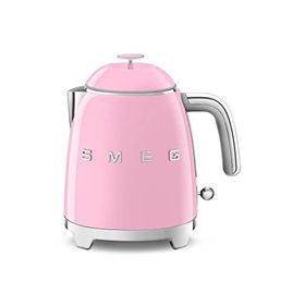 Smeg KLF05 50's Style 800 ml 1400 W Pembe Mini Su Isıtıcı Kettle