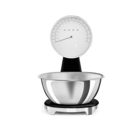 Smeg KSF01BLWW 50's Style Retro Siyah Analog Mutfak Tartısı