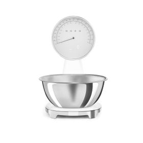 Smeg KSF01WHWW 50's Style Retro Beyaz Analog Mutfak Tartısı