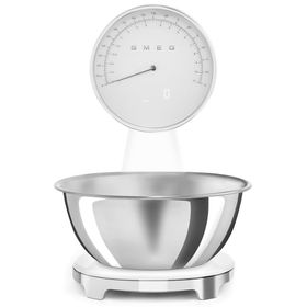 Smeg KSF01WHWW 50's Style Retro Beyaz Analog Mutfak Tartısı