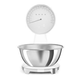 Smeg KSF01WHWW 50's Style Retro Beyaz Analog Mutfak Tartısı