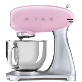 Smeg SMF02PKEU Retro Pembe 800 W 4.8 lt Hamur Yoğurma Makinesi