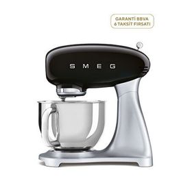 Smeg SMF04BLEU Siyah Hamur Yoğurma Makinesi