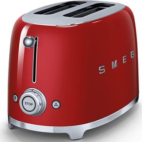 Smeg TSF01RDEU 1500 W 6 Programlı 4 Dilim Hazneli Ekmek Kızartma Makinesi