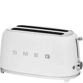 Smeg TSF01WHEU 1500 W 6 Programlı 4 Dilim Hazneli Ekmek Kızartma Makinesi