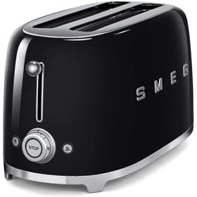 Smeg TSF02BLEU 1500 W 6 Programlı 4 Dilim Hazneli Ekmek Kızartma Makinesi