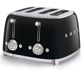Smeg TSF03BLEU Siyah 4 Slot Ekmek Kızartma