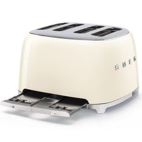 Smeg TSF03CREU Krem 4 Slot Ekmek Kızartma